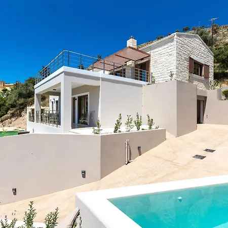 Upper View Villa 1, With Private Pool * Chania (Crete)